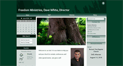 Desktop Screenshot of freedomministries.net